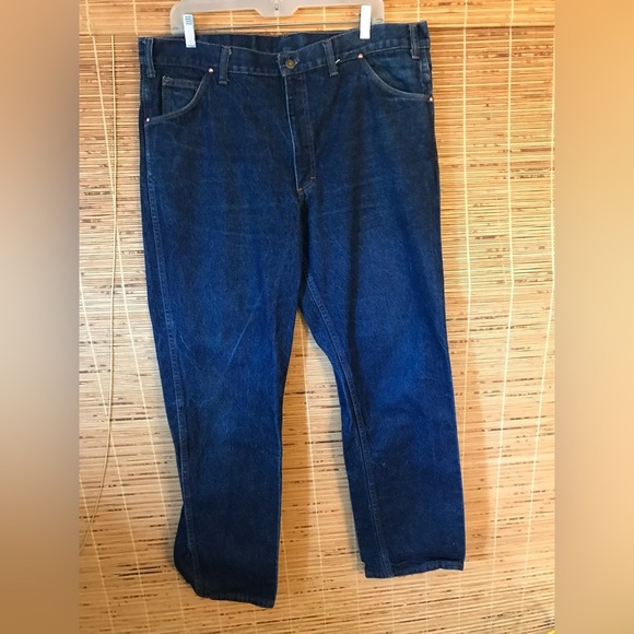 Vintage Saddle King Denim Western Ranch Farm Rodeo Jeans Size 40 x 32” - Picture 1 of 7